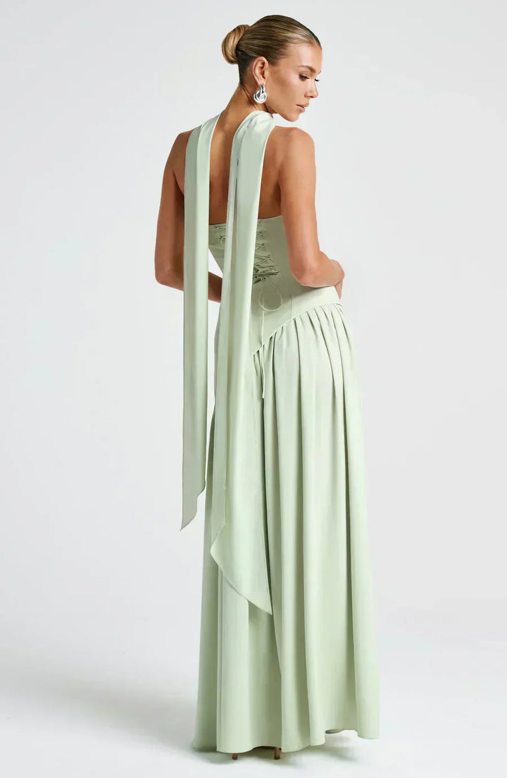 Emily | Women Wedding Guest Asymmetric Maxi Dress